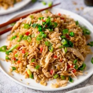 Veg Hongkong Fried Rice