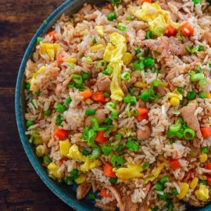 Chicken Hong Kong Fried Rice