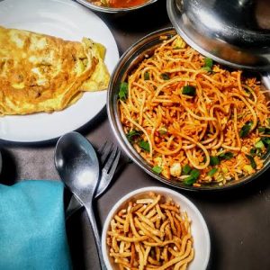 Chicken Tripple Schezwan Noodles