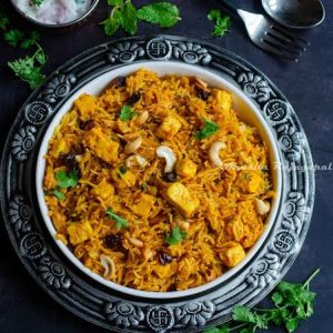 Paneer Biryani