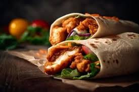Makhani Chicken Wrap