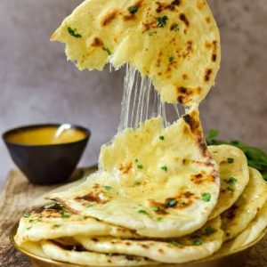 Cheese Butter Garlic Naan
