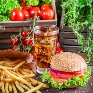 Grilled Chicken Burger+French Fries+Cold Drink