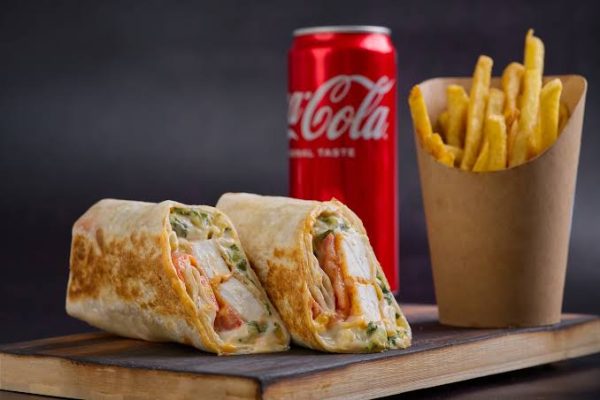Paneer Wrap+French Fries+Cold Drink