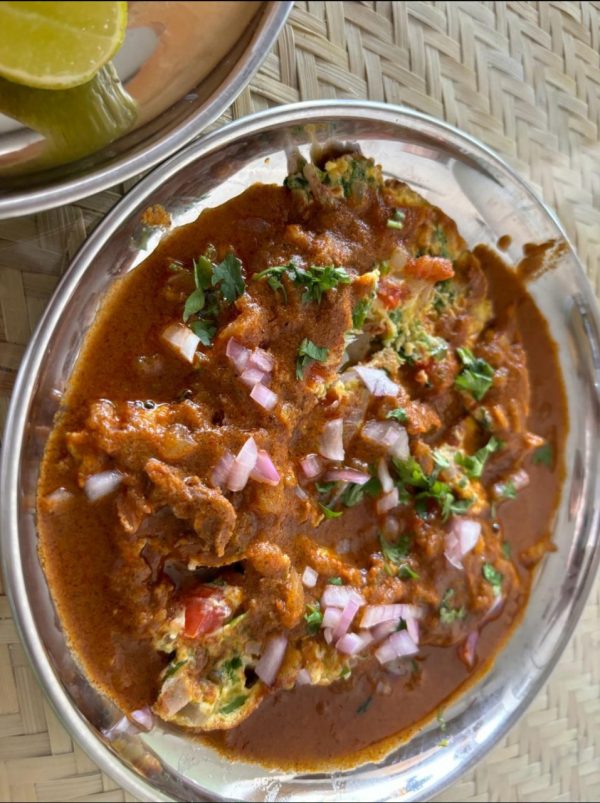 Rass Omlette Thali