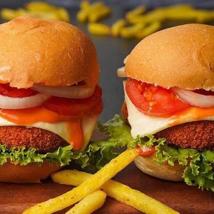 Potato Partyy Cheese Burger