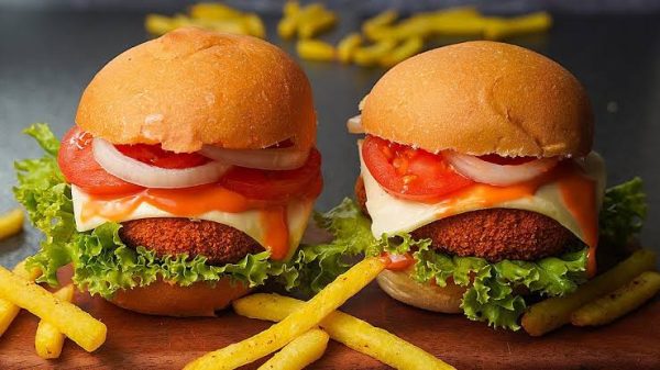 Potato Partyy Cheese Burger