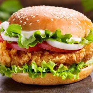 Chicken Crusty Burger