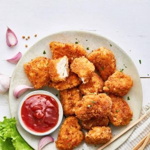 Chicken nuggets (4 pcs)