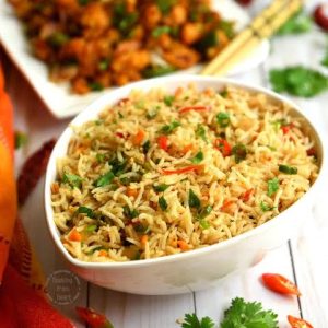 Veg Chilli Rice Noodles