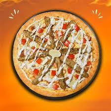 Chicken Seekh Kabab Pizza
