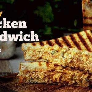 Cheesy chicken sandwich