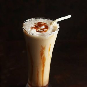 Butterscotch milkshakes