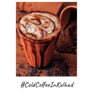 Kulhad cold coffee