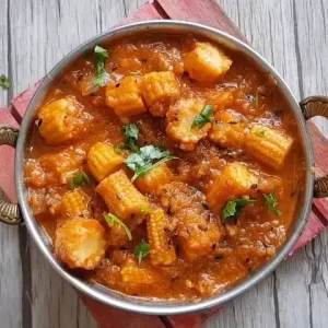 Babycorn Masala / Kadai