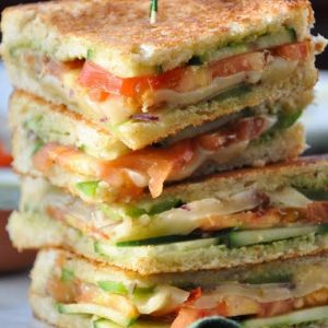 Veg cheese sandwaich