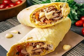 Chicken Cheese Shawarma