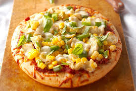 Corn & Cheese pizza