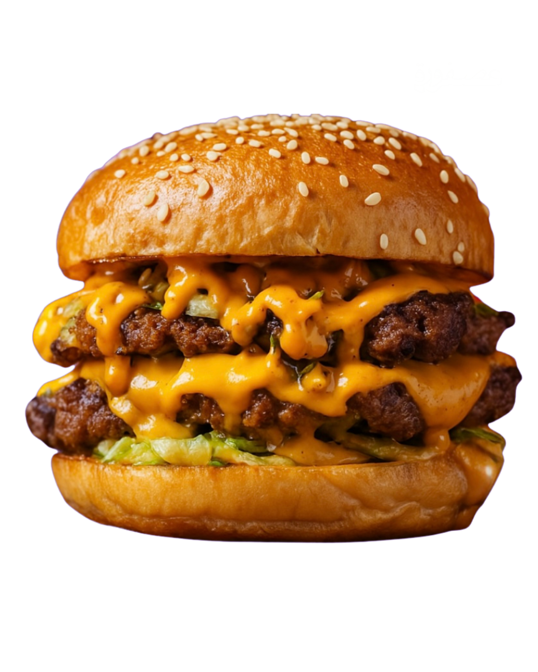 Grilled Double Decker Burger