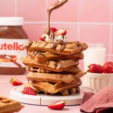 Nuttela Waffle
